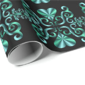 レインボーハートとリリー ラッピングペーパー (ロールコーナー)