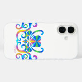 レインボーハートとリリー Case-Mate iPhoneケース (裏面 (横))