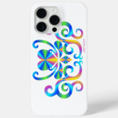 レインボーハートとリリー Case-Mate iPhoneケース (裏面)