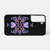 レインボーハートとリリー SAMSUNG GALAXYケース (裏面横)