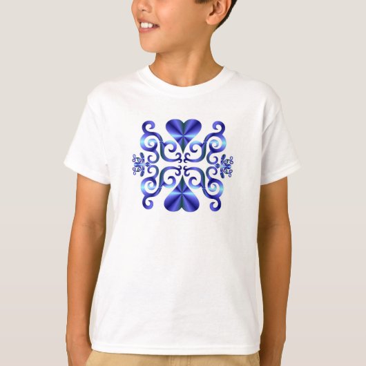 レインボーハートとリリー Tシャツ (正面)