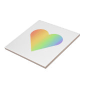 レインボーハートアクセントセラミックタイル タイル (側面)