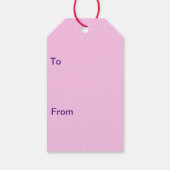 レインボーハートギフトラベル ギフトタグ (裏面)