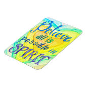 レインボーハートスピリット祈りの言葉マグネット マグネット (左側)