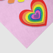 レインボーハートティッシュペーパー 薄葉紙 (詳細)