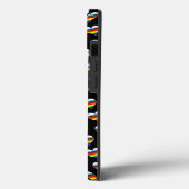 レインボーハートパターンケースメイトiPhoneケース Case-Mate iPhoneケース (裏面 / 左)