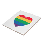 レインボーハートプライドセラミックタイル タイル (側面)
