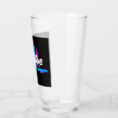 レインボーハートプライドビービー:プライドと飲む タンブラーグラス (左)