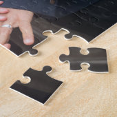 レインボーハートラブ結婚LGBTの写真コラージュ ジグソーパズル (側面)