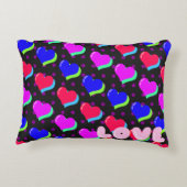 レインボーハートラブ アクセントクッション (裏面)