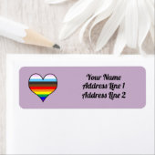 レインボーハートラベル ラベル (インサイチュ)