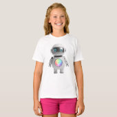 レインボーハートロボット Tシャツ (正面フル)