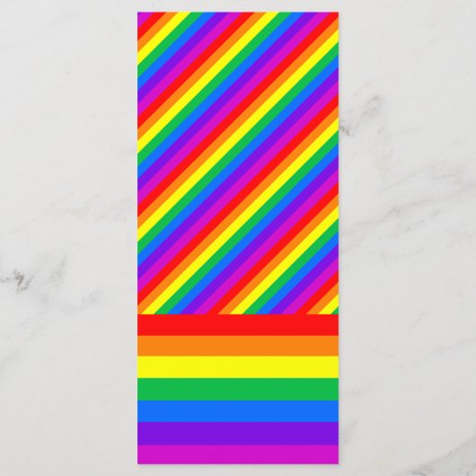 レインボーハート愛は愛結婚のメニュー メニュー (裏面)