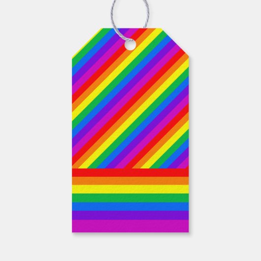 レインボーハート愛は愛結婚の ギフトタグ (裏面)