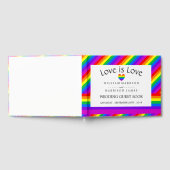 レインボーハート愛は愛結婚の ゲストブック (全面)