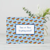 レインボーハート招待状 招待状 (スタンド正面)