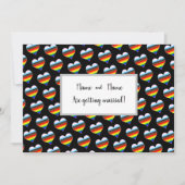 レインボーハート招待状 招待状 (正面)