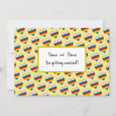 レインボーハート招待状 招待状 (正面)