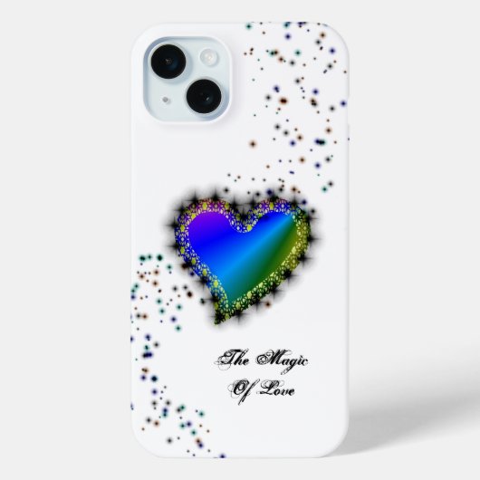 レインボーハート星と恋の魔法 Case-Mate iPhoneケース (裏面)
