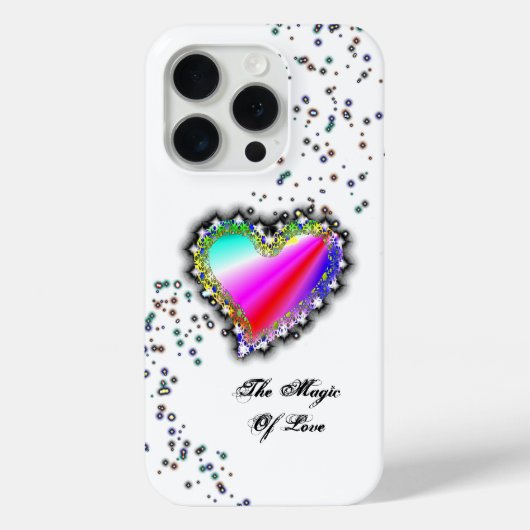 レインボーハート星と恋の魔法 Case-Mate iPhoneケース (裏面)