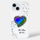 レインボーハート星と恋の魔法 Case-Mate iPhoneケース (裏面)