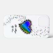 レインボーハート星と恋の魔法 Case-Mate iPhoneケース (裏面 (横))