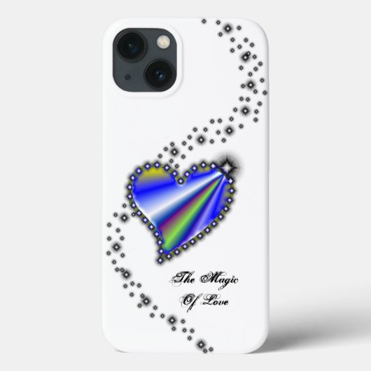 レインボーハート星と恋の魔法 Case-Mate iPhoneケース (裏面)