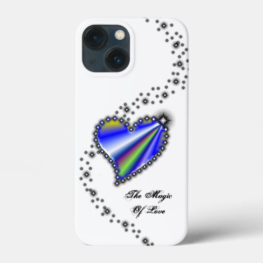 レインボーハート星と恋の魔法 Case-Mate iPhoneケース (裏面)