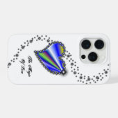 レインボーハート星と恋の魔法 iPhoneケース (裏面横)