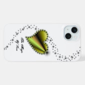 レインボーハート星と恋の魔法 iPhoneケース (裏面横)