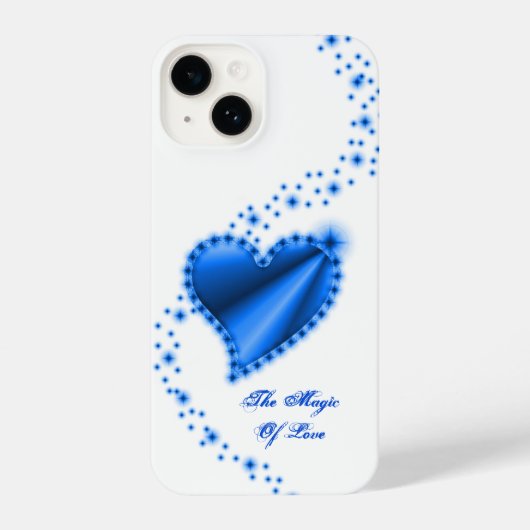 レインボーハート星と恋の魔法 iPhoneケース (裏面)