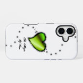 レインボーハート星と恋の魔法 iPhone 16ケース (裏面横)