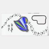 レインボーハート星と恋の魔法 SAMSUNG GALAXYケース (裏面横)