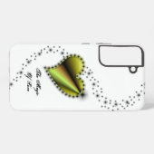 レインボーハート星と恋の魔法 SAMSUNG GALAXYケース (裏面横)