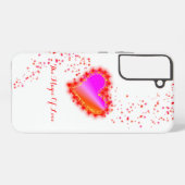 レインボーハート星と恋の魔法 SAMSUNG GALAXYケース (裏面横)