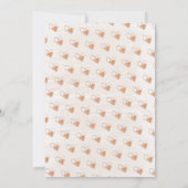 レインボーハート水彩洗いベビーシャワーbyメール 招待状 (裏面)