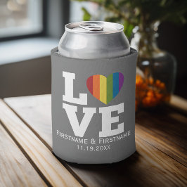 レインボーハート結婚のデートに恋する 缶クーラー