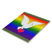 レインボーハート鳩 タイル (側面)