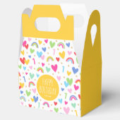 レインボーハート1st誕生日パーティー名イエロー フェイバーボックス (オープン)