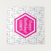 レインボーハート2nd誕生日 タペストリー (正面(横))