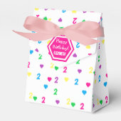 レインボーハート2nd誕生日 フェイバーボックス (正面サイド)