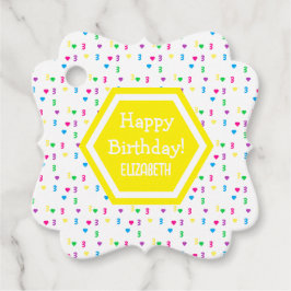 レインボーハート3rd誕生日 フェイバータグ