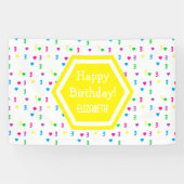 レインボーハート3rd誕生日 横断幕 (横)