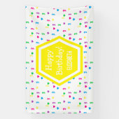 レインボーハート3rd誕生日 横断幕 (縦)