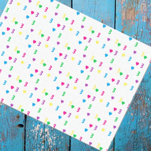 レインボーハート3rd誕生日 薄葉紙