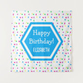 レインボーハート4th誕生日 タペストリー (正面)