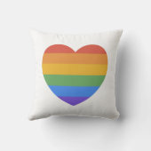 レインボーハート クッション (裏面)