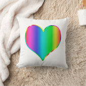 レインボーハート クッション (ブランケット)