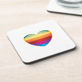 レインボーハート コースター (左側)
