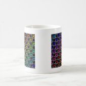 レインボーハート コーヒーマグカップ (中央)
